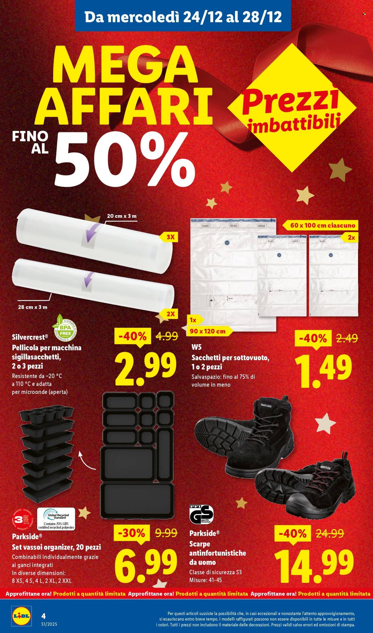 Volantino Lidl - 24/12/2025 - 28/12/2025. Pagina 4