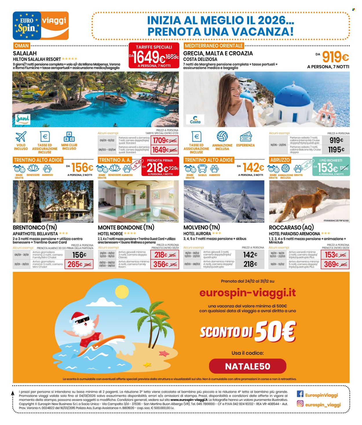 Volantino EuroSpin - 27/12/2025 - 4/1/2026. Pagina 14