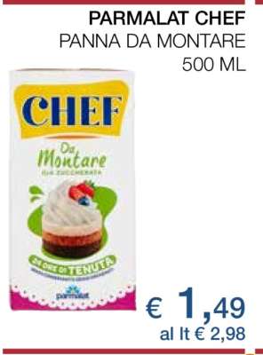 PARMALAT CHEF PANNA DA MONTARE