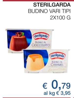 STERILGARDA BUDINO VARI TIPI