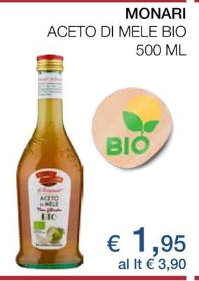 MONARI ACETO DI MELE BIO