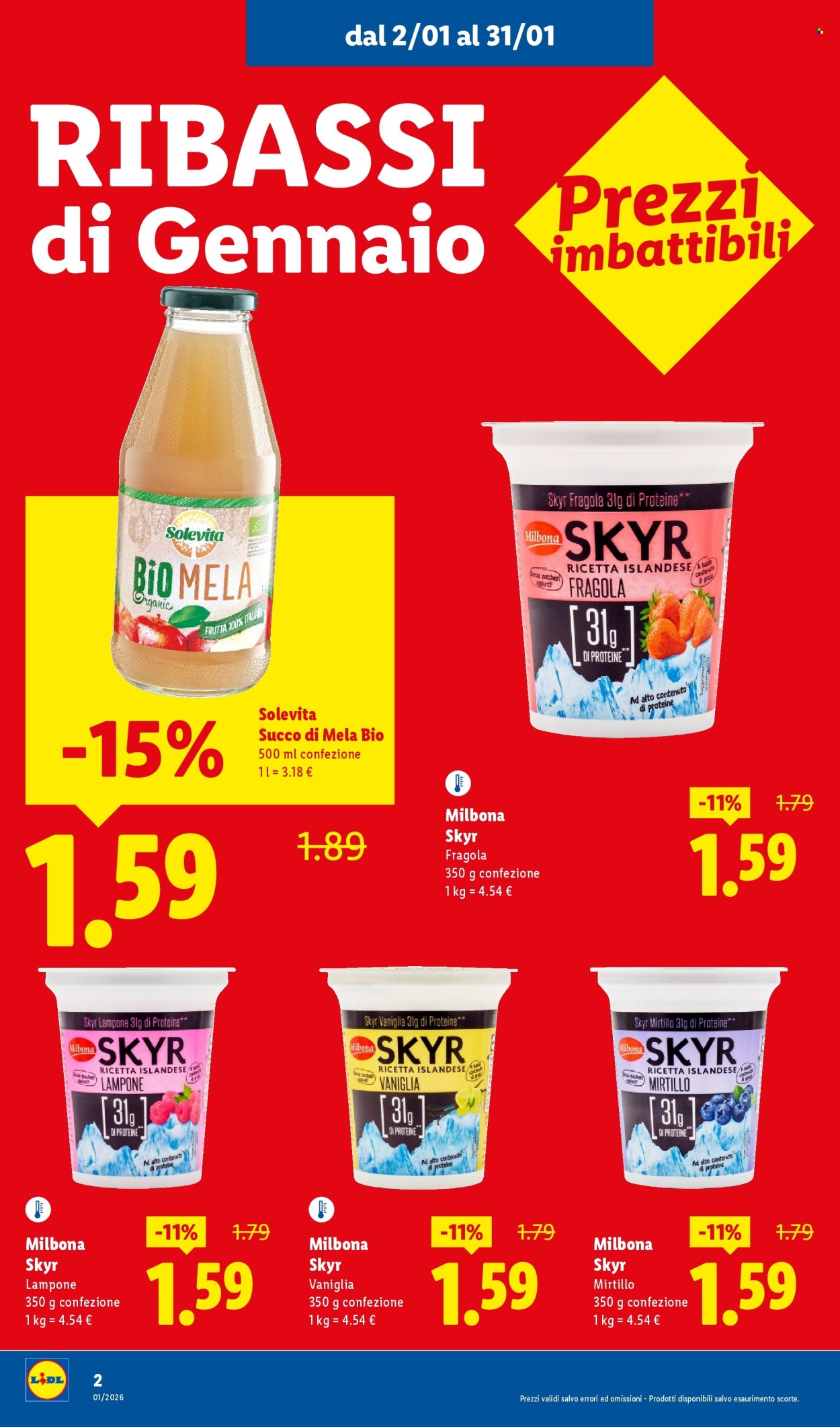 Volantino Lidl - 2/1/2026 - 31/1/2026. Pagina 2