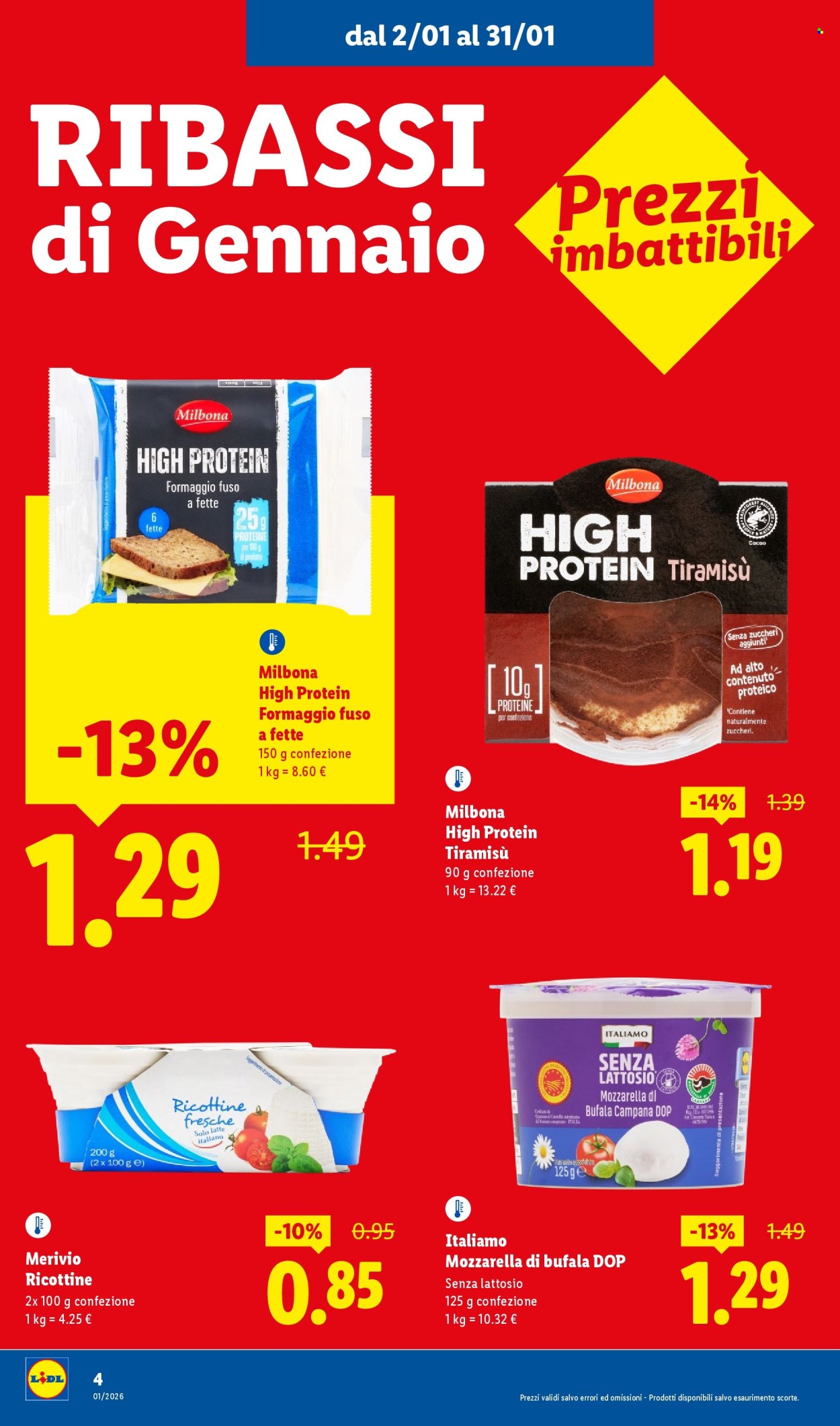 Volantino Lidl - 2/1/2026 - 31/1/2026. Pagina 4