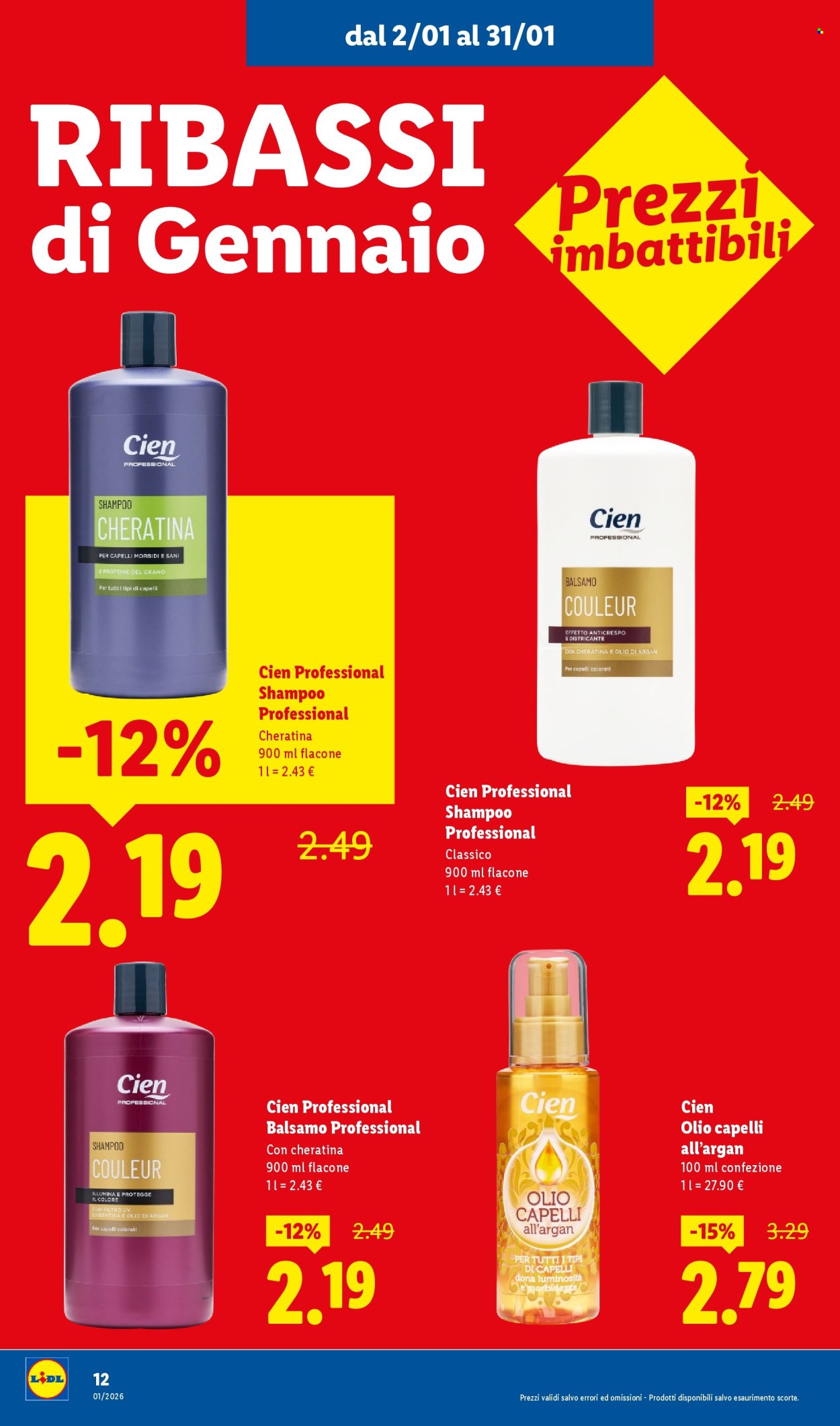 Volantino Lidl - 2/1/2026 - 31/1/2026. Pagina 12
