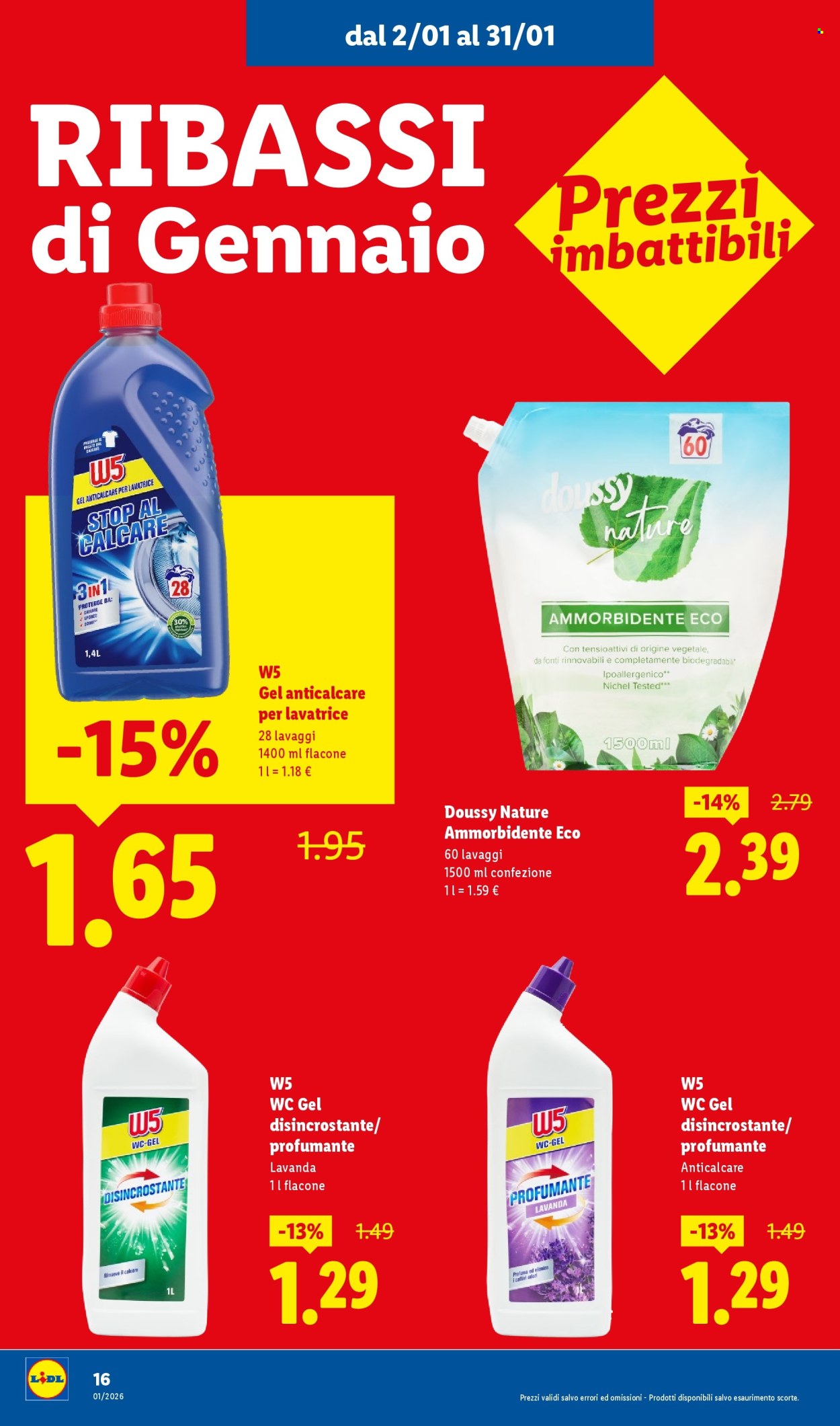 Volantino Lidl - 2/1/2026 - 31/1/2026. Pagina 16
