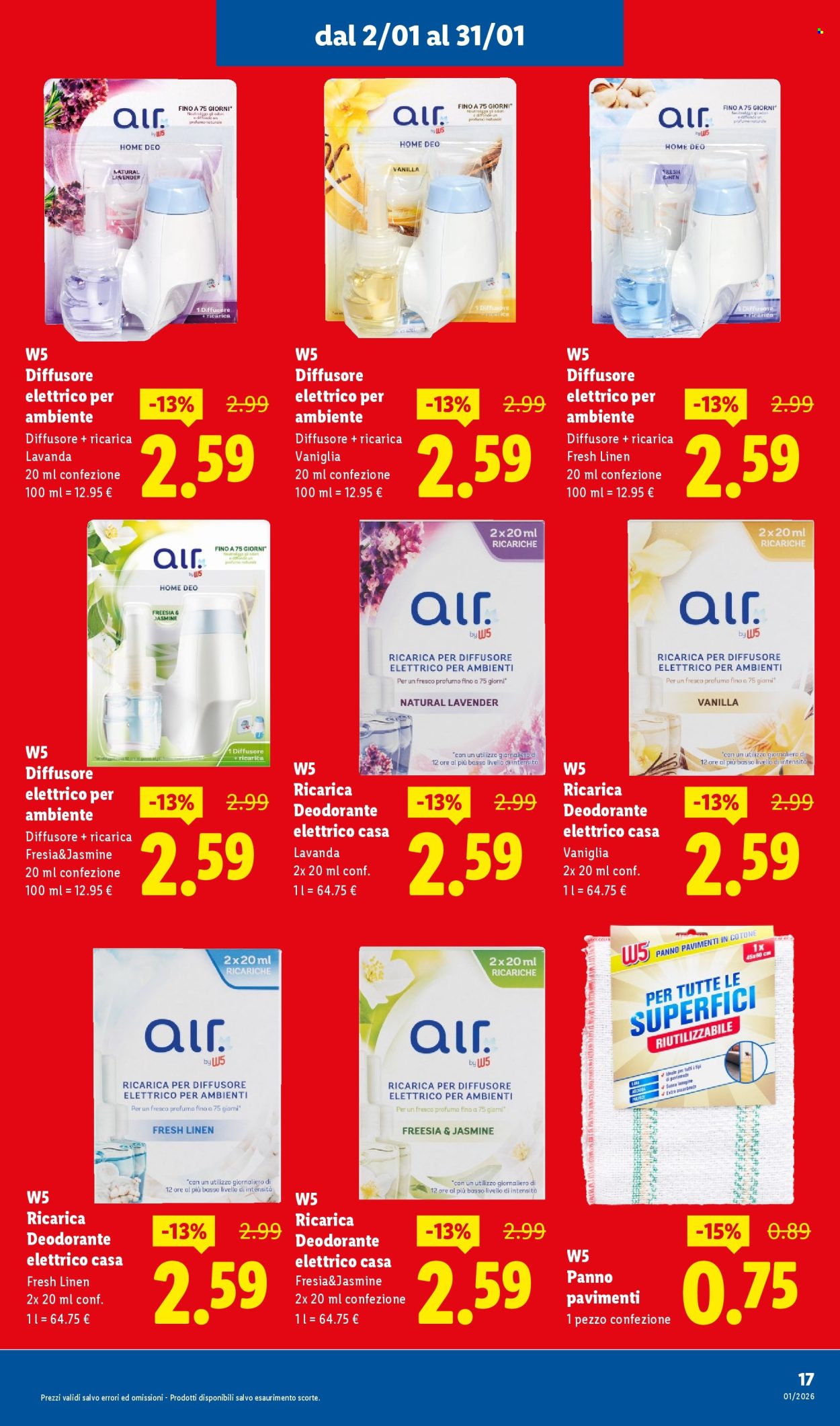 Volantino Lidl - 2/1/2026 - 31/1/2026. Pagina 17