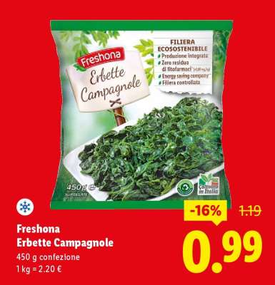 Freshona Erbette Campagnole