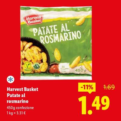 Harvest Basket Patate al rosmarino