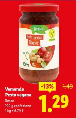 Vemondo Pesto vegano