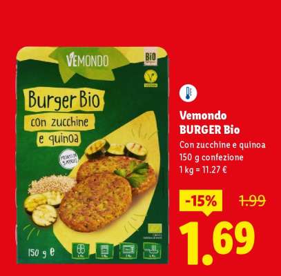 Vemondo BURGER Bio