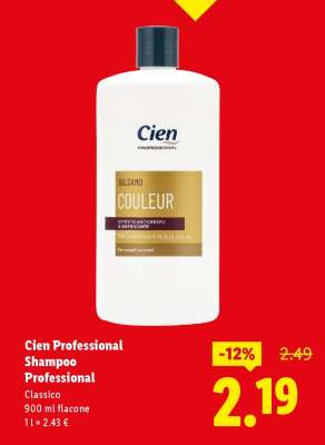 Cien Professional Shampoo Professional