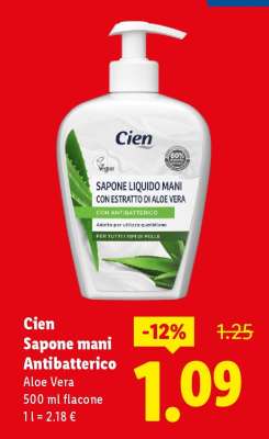 Cien Sapone mani antibatterico