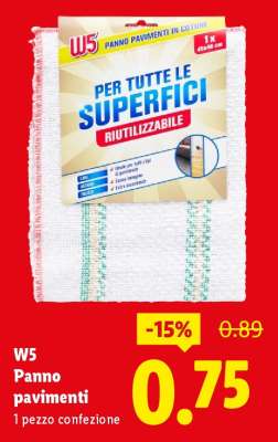 W5 Panno pavimenti