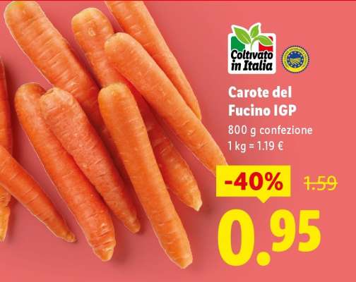 Carote del Fucino IGP