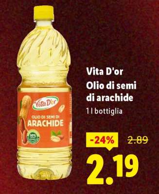 Vita D'or Olio di semi di arachide