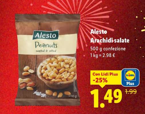 Alesto Arachidi salate