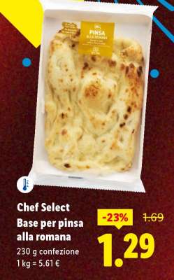 Chef Select Base per pinsa alla romana