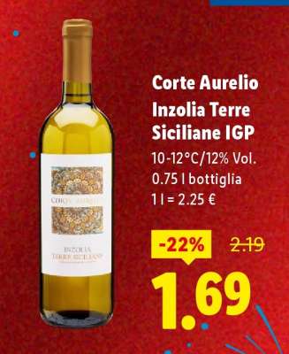 Corte Aurelio Inzolia Terre Siciliane IGP