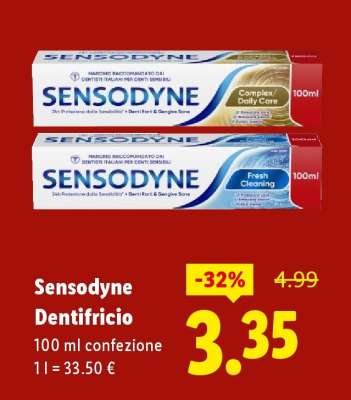 Sensodyne Dentifricio