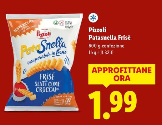 Pizzoli Patasnella Frisé