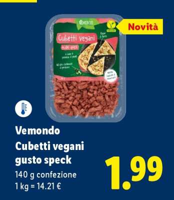 Vemondo Cubetti vegani gusto speck