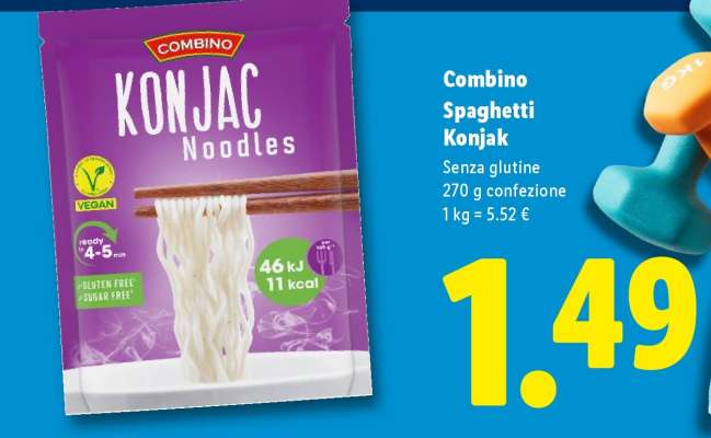 Combino Spaghetti Konjak