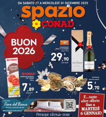Volantino Spazio Conad - 27/12/2025 - 31/12/2025.