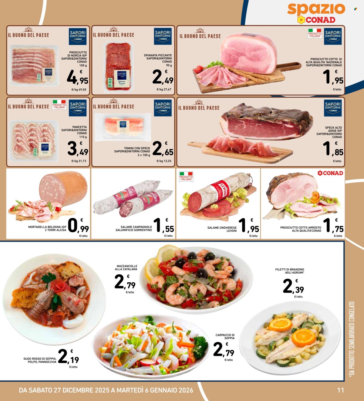 Volantino Spazio Conad - 27/12/2025 - 31/12/2025. Pagina 11