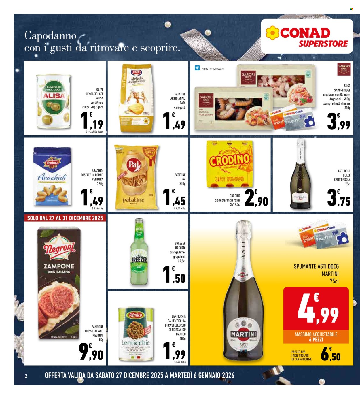 Volantino Conad - 27/12/2025 - 6/1/2026. Pagina 2