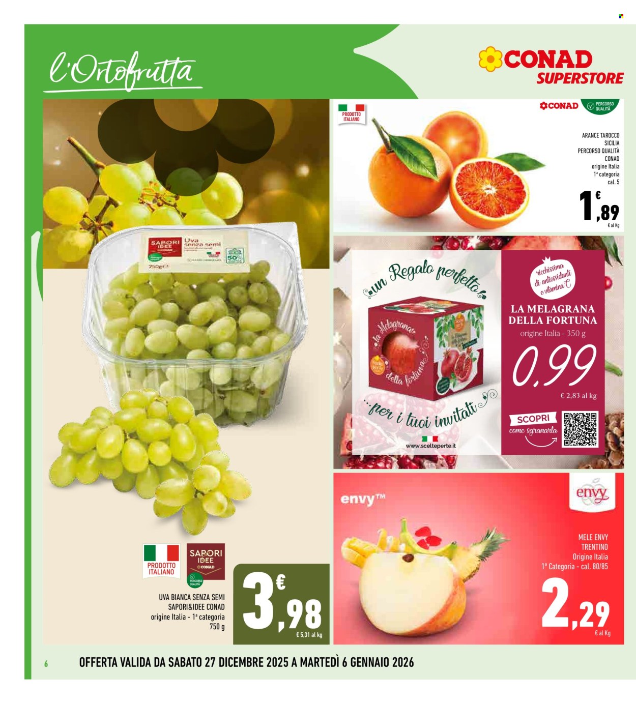 Volantino Conad - 27/12/2025 - 6/1/2026. Pagina 6