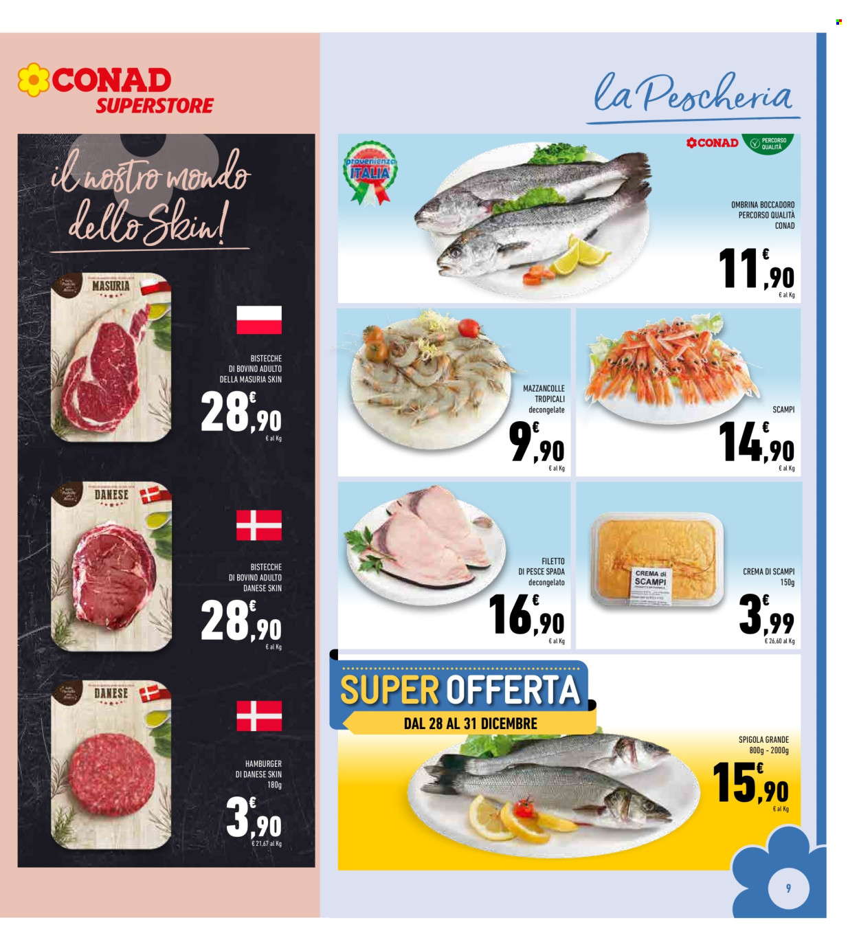 Volantino Conad - 27/12/2025 - 6/1/2026. Pagina 9