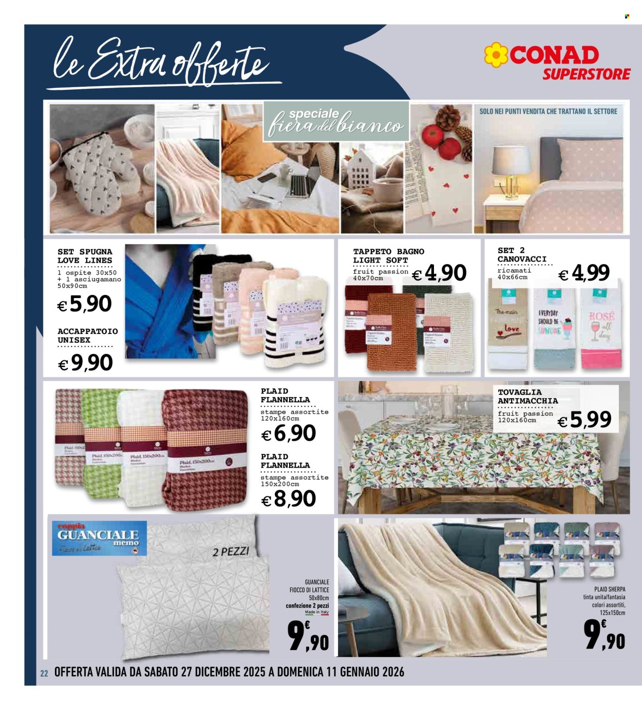 Volantino Conad - 27/12/2025 - 6/1/2026. Pagina 22