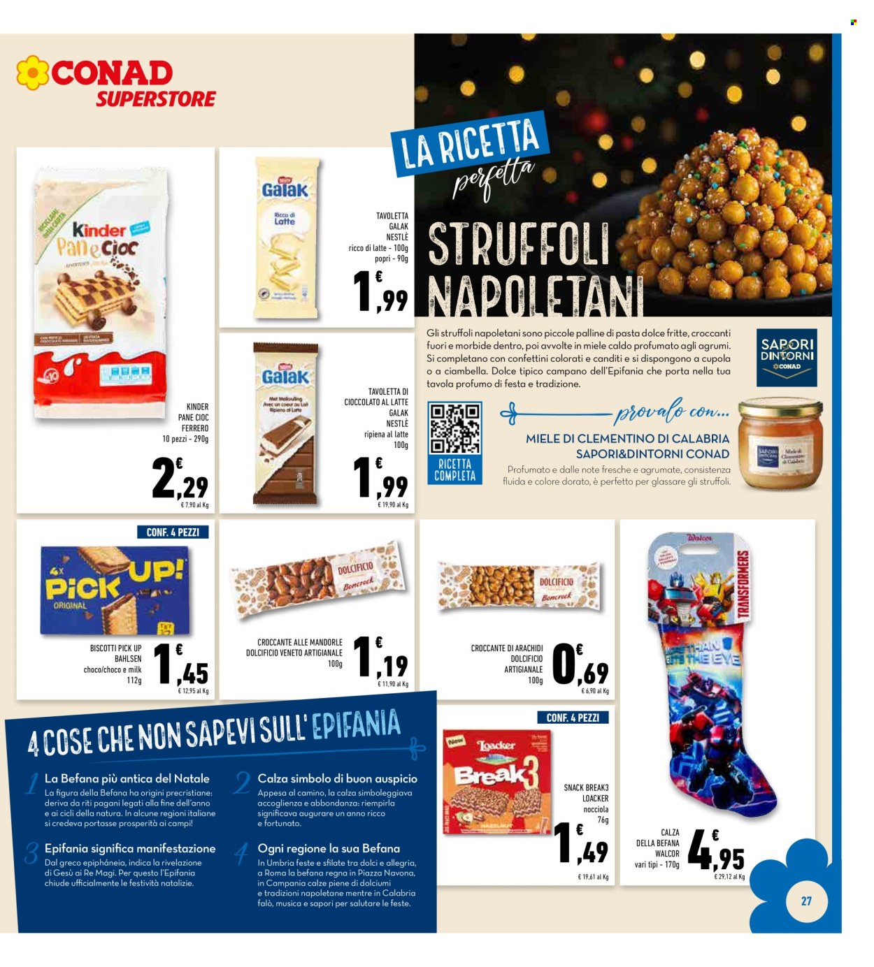 Volantino Conad - 27/12/2025 - 6/1/2026. Pagina 27
