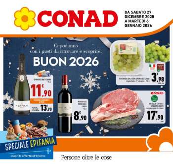 Volantino Conad - 27/12/2025 - 6/1/2026.