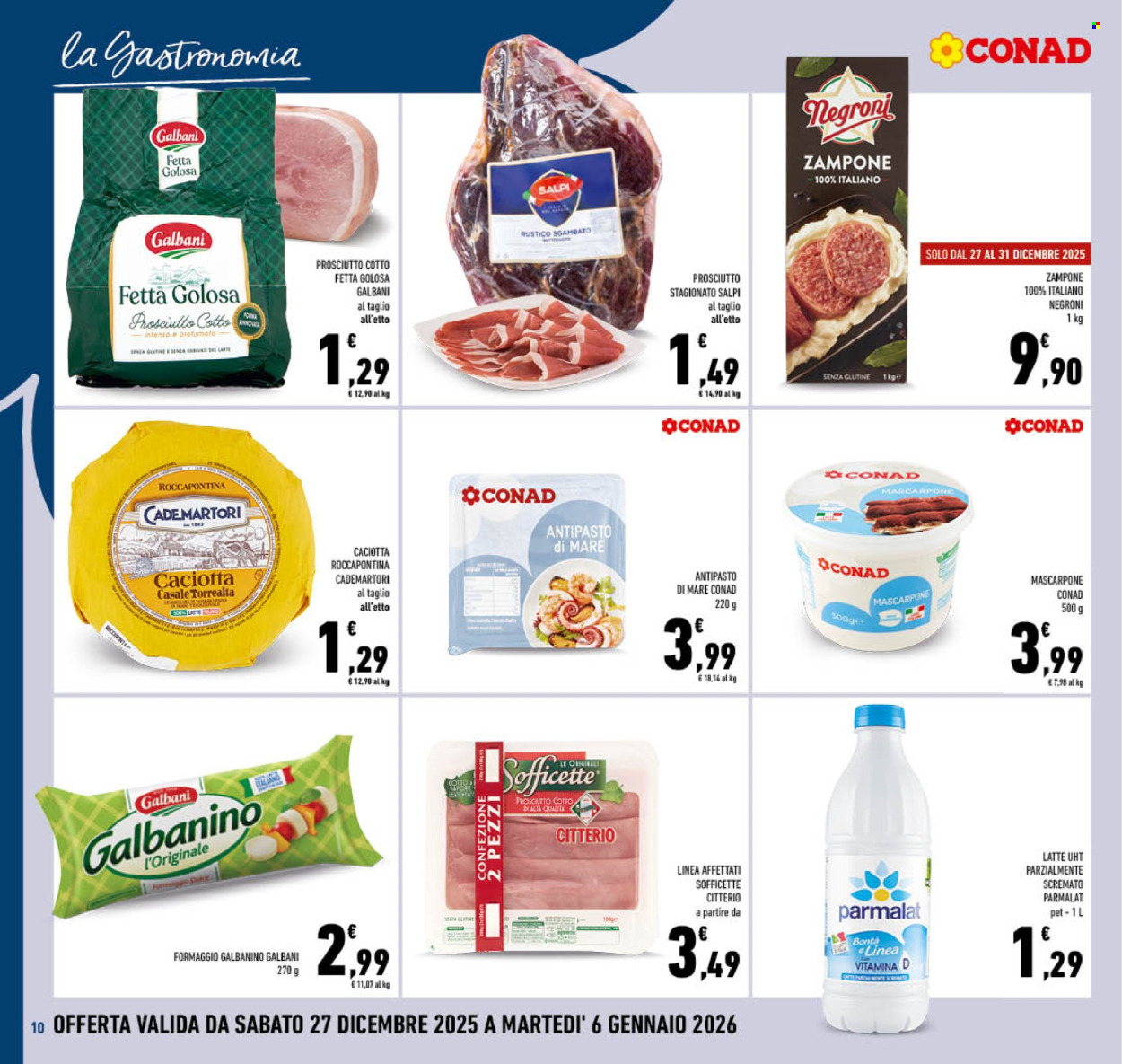 Volantino Conad - 27/12/2025 - 6/1/2026. Pagina 10