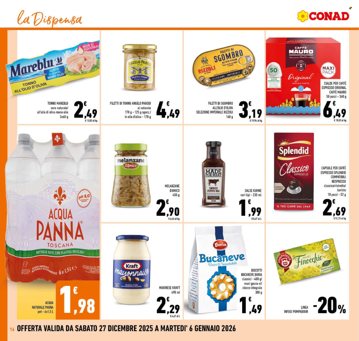 Volantino Conad - 27/12/2025 - 6/1/2026. Pagina 14