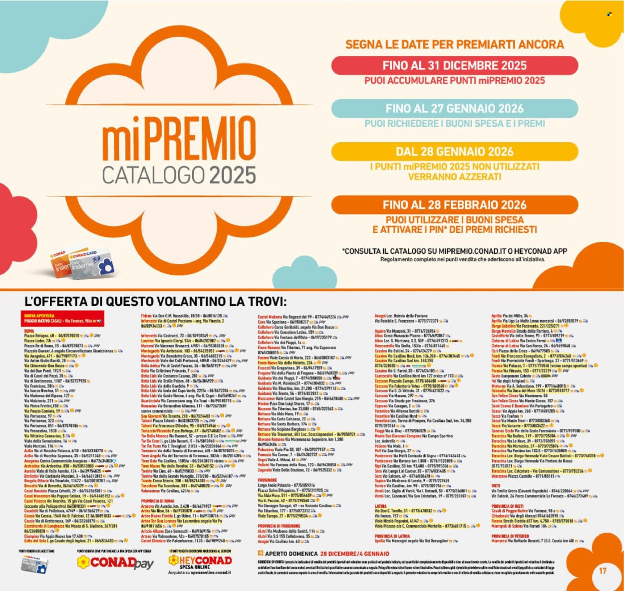 Volantino Conad - 27/12/2025 - 6/1/2026. Pagina 17