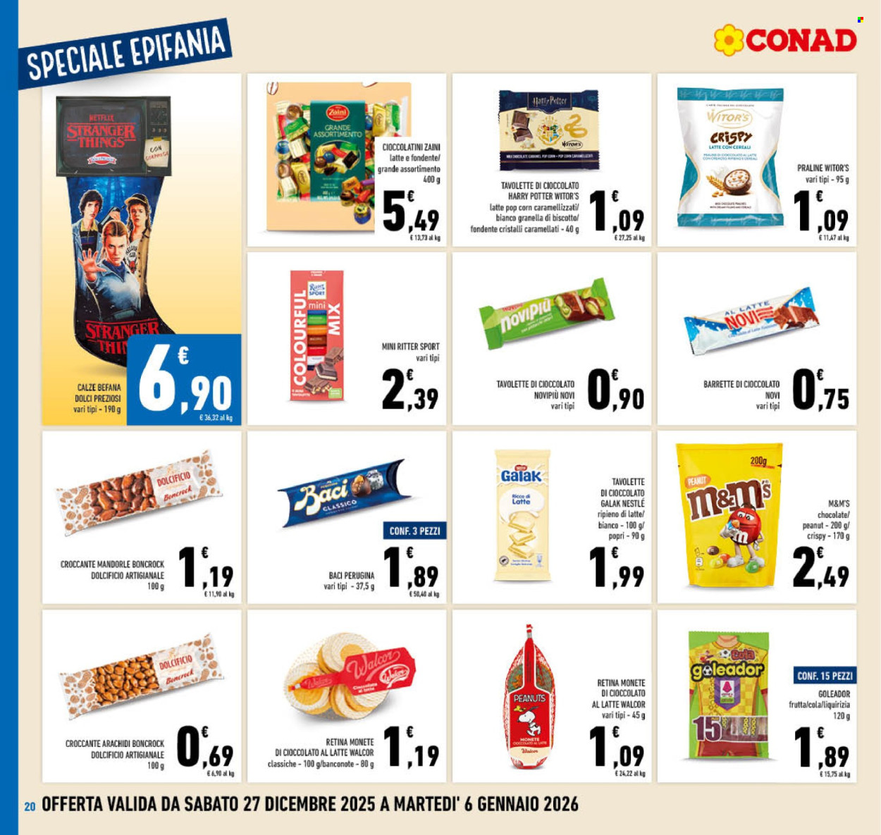 Volantino Conad - 27/12/2025 - 6/1/2026. Pagina 20
