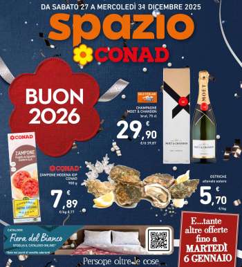 Volantino Spazio Conad - 27/12/2025 - 31/12/2025.