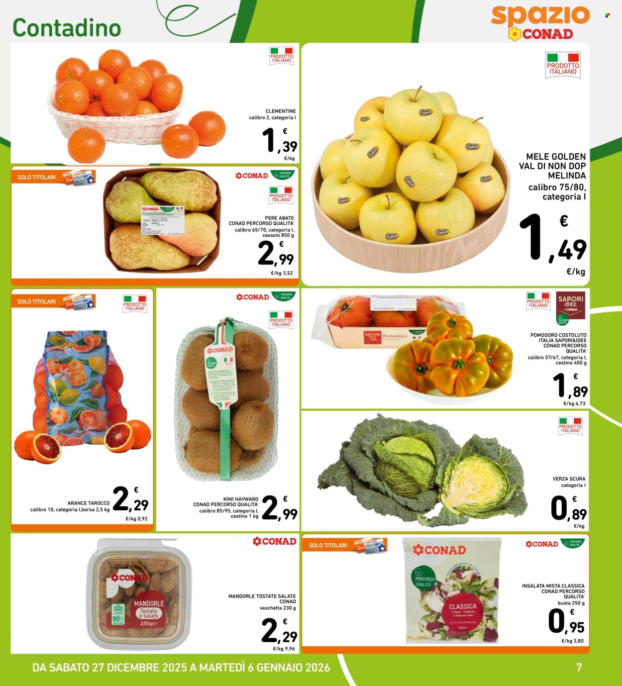Volantino Spazio Conad - 27/12/2025 - 31/12/2025. Pagina 7