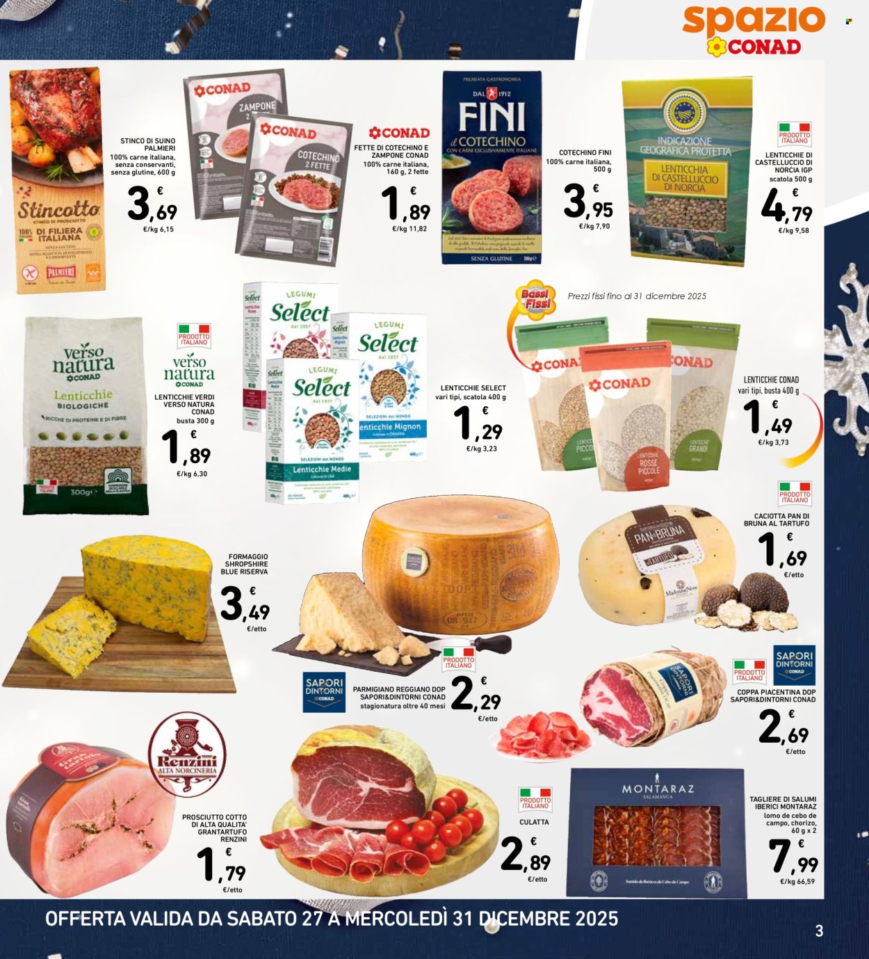 Volantino Spazio Conad - 27/12/2025 - 31/12/2025. Pagina 3