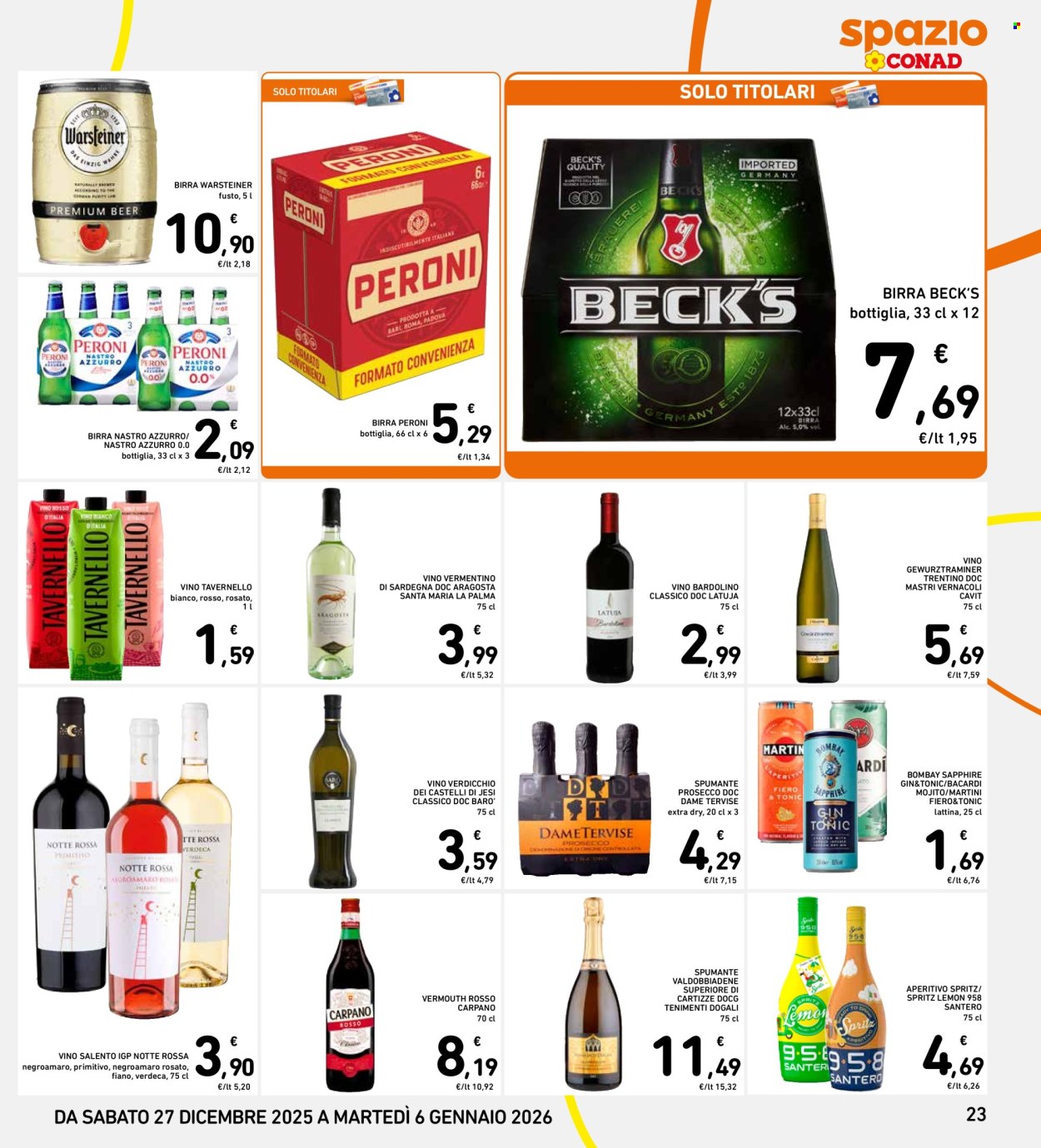 Volantino Spazio Conad - 27/12/2025 - 31/12/2025. Pagina 23