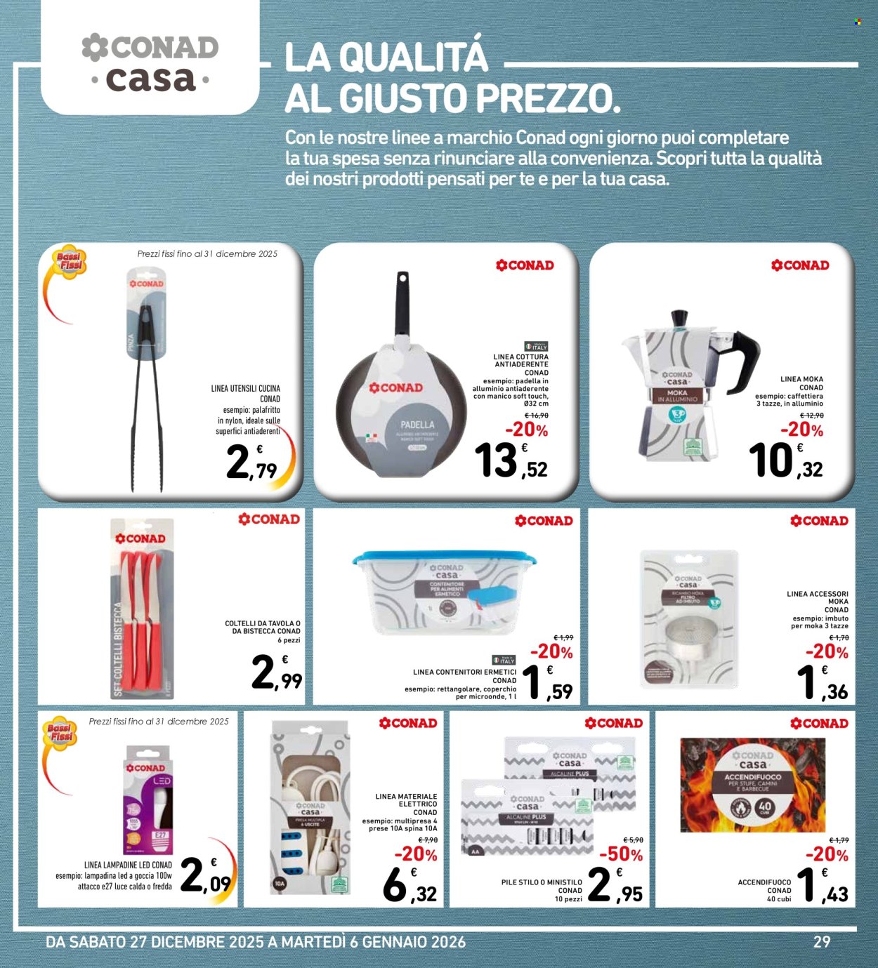 Volantino Spazio Conad - 27/12/2025 - 31/12/2025. Pagina 29