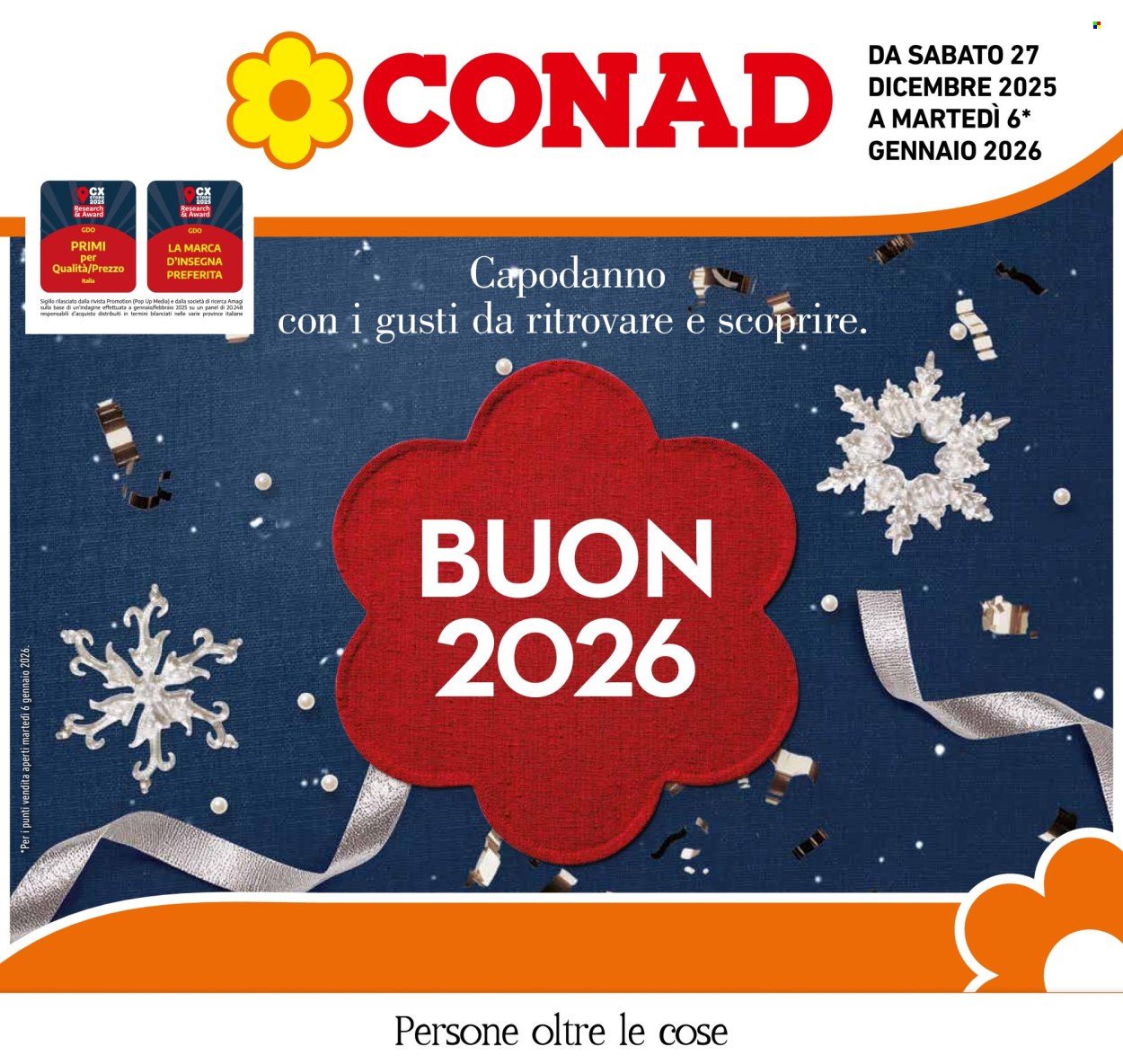 Volantino Conad - 27/12/2025 - 6/1/2026. Pagina 1