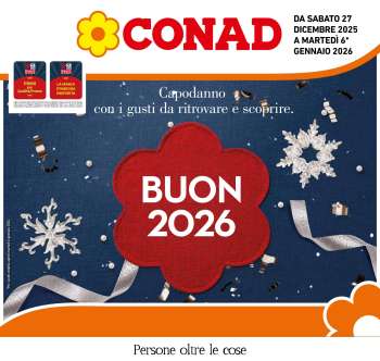 Volantino Conad - 27/12/2025 - 6/1/2026.