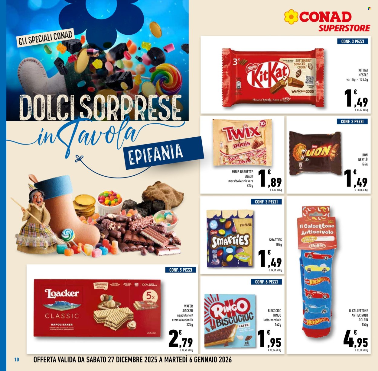 Volantino Conad Superstore - 27/12/2025 - 8/1/2026. Pagina 10