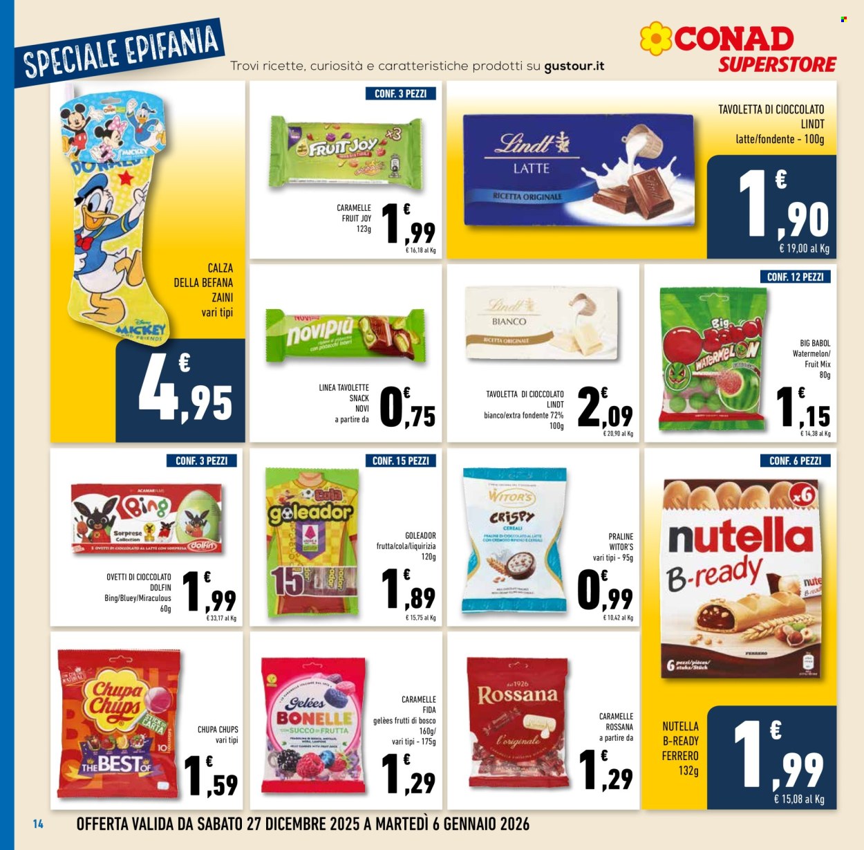 Volantino Conad Superstore - 27/12/2025 - 8/1/2026. Pagina 14