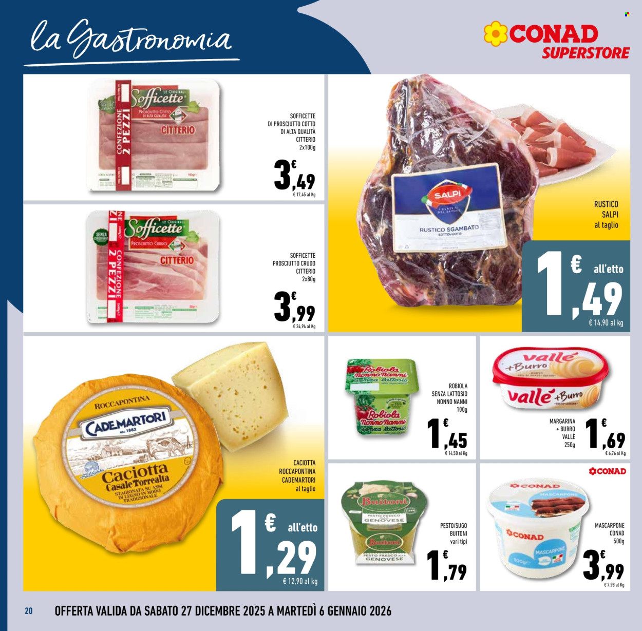 Volantino Conad Superstore - 27/12/2025 - 8/1/2026. Pagina 20