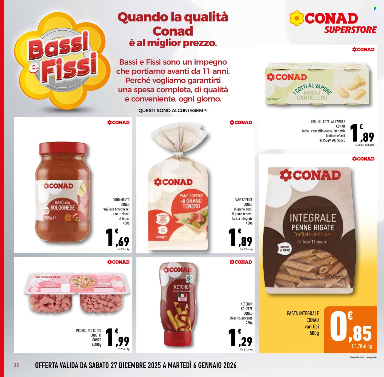 Volantino Conad Superstore - 27/12/2025 - 8/1/2026. Pagina 22