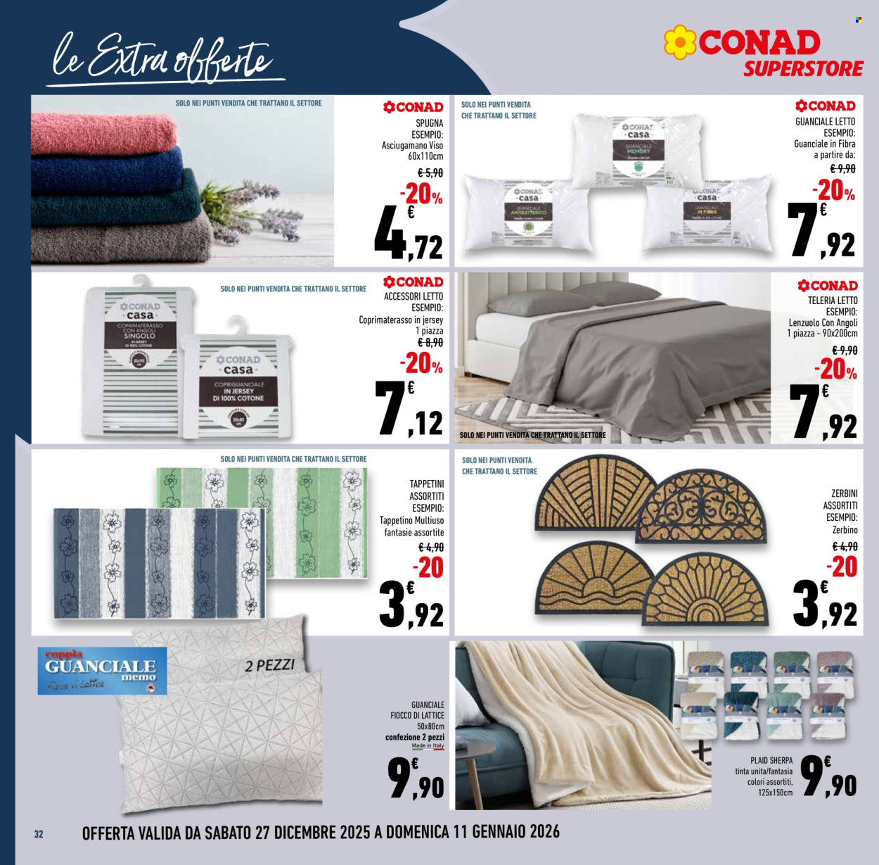 Volantino Conad Superstore - 27/12/2025 - 8/1/2026. Pagina 32